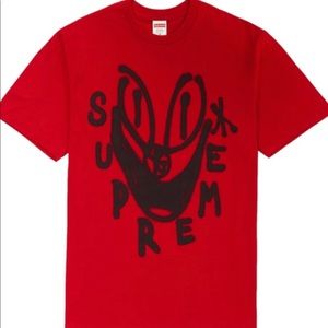 Men’s supreme size M smiley short sleeve t-shirt